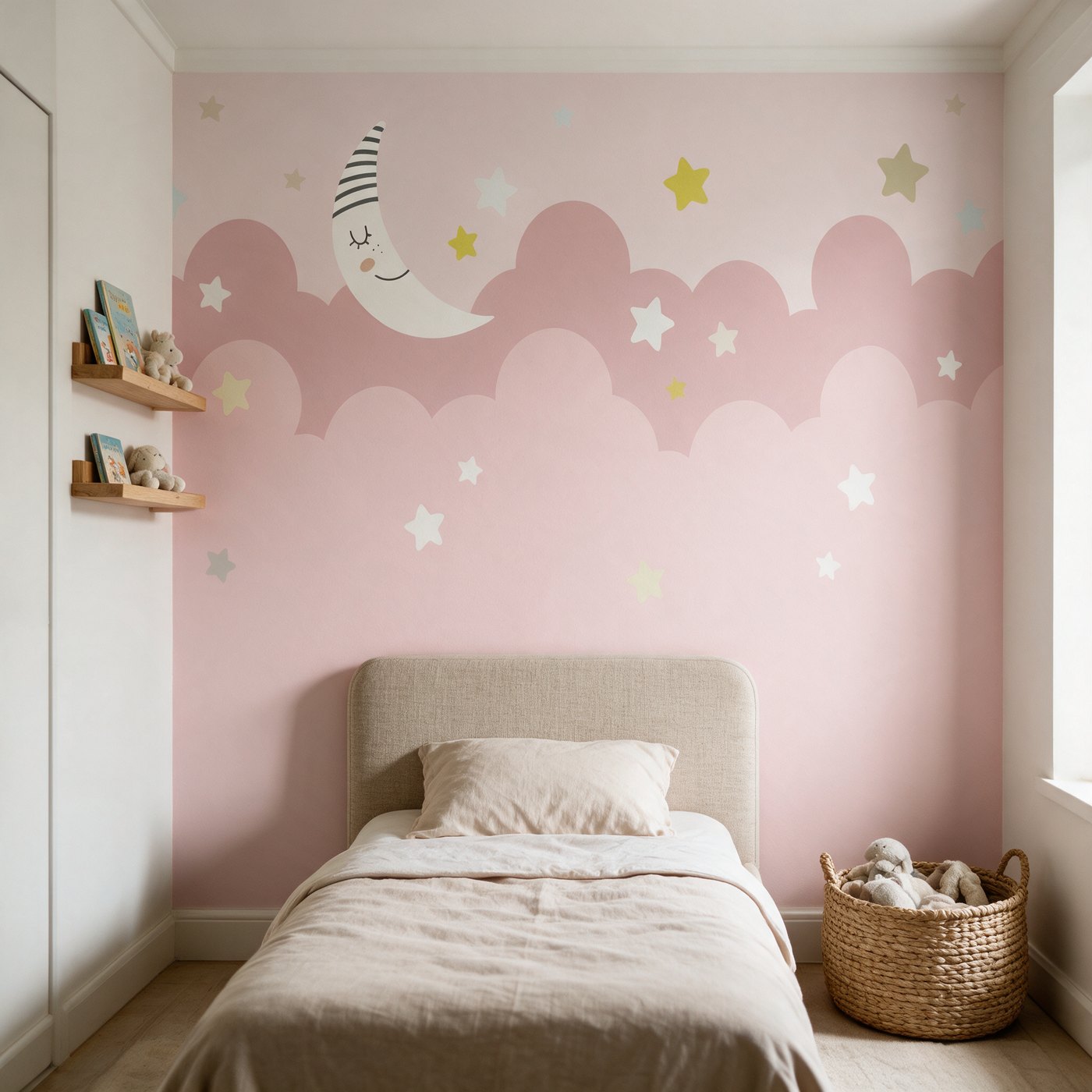 Papier peint nuage enfant décor