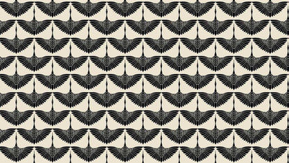 papier-peint-paon-noir-motif