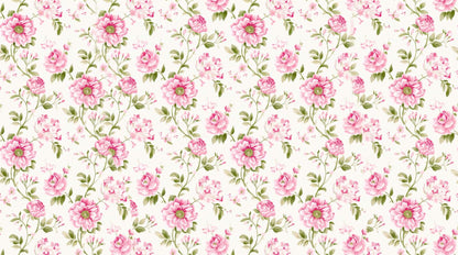 Papier peint pivoine