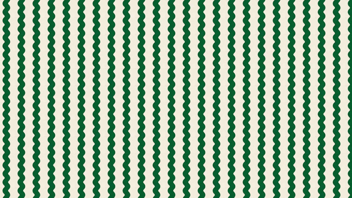 papier-peint-rayures-vertes-ondules-motif