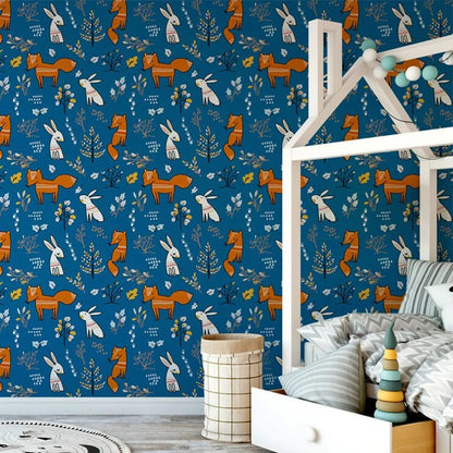 Papier Peint Renard Bébé