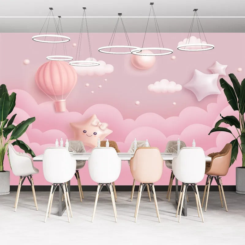 Papier Peint Rose Bébé
