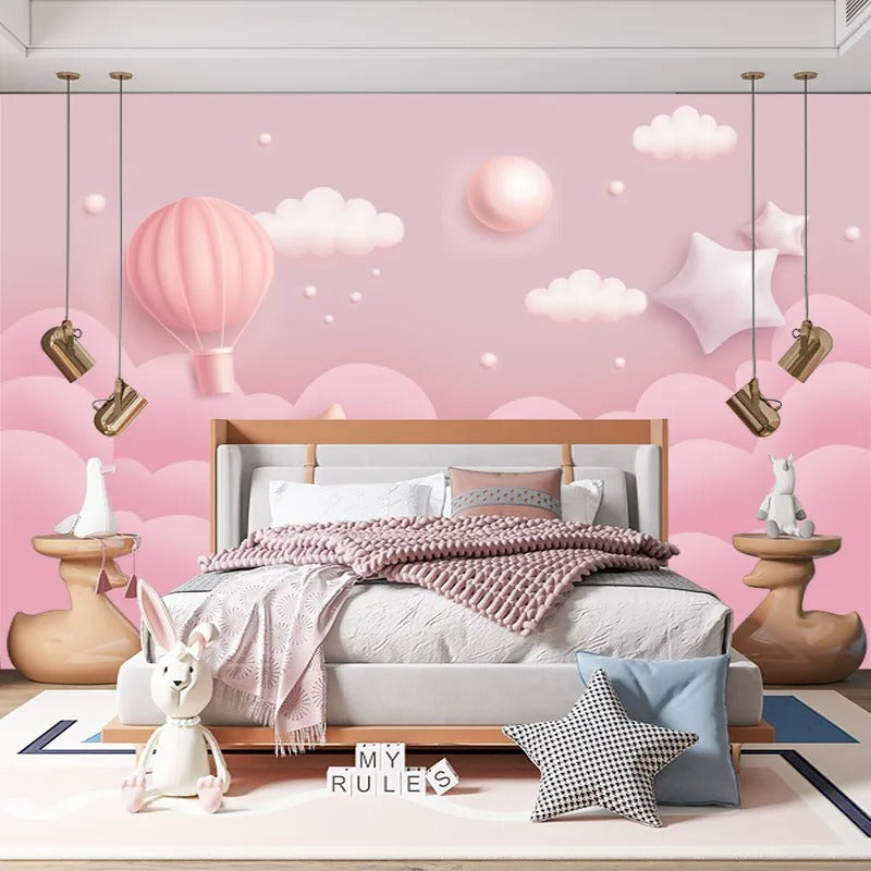Papier Peint Rose Bébé