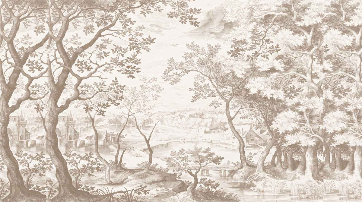 Papier Peint Savane Beige