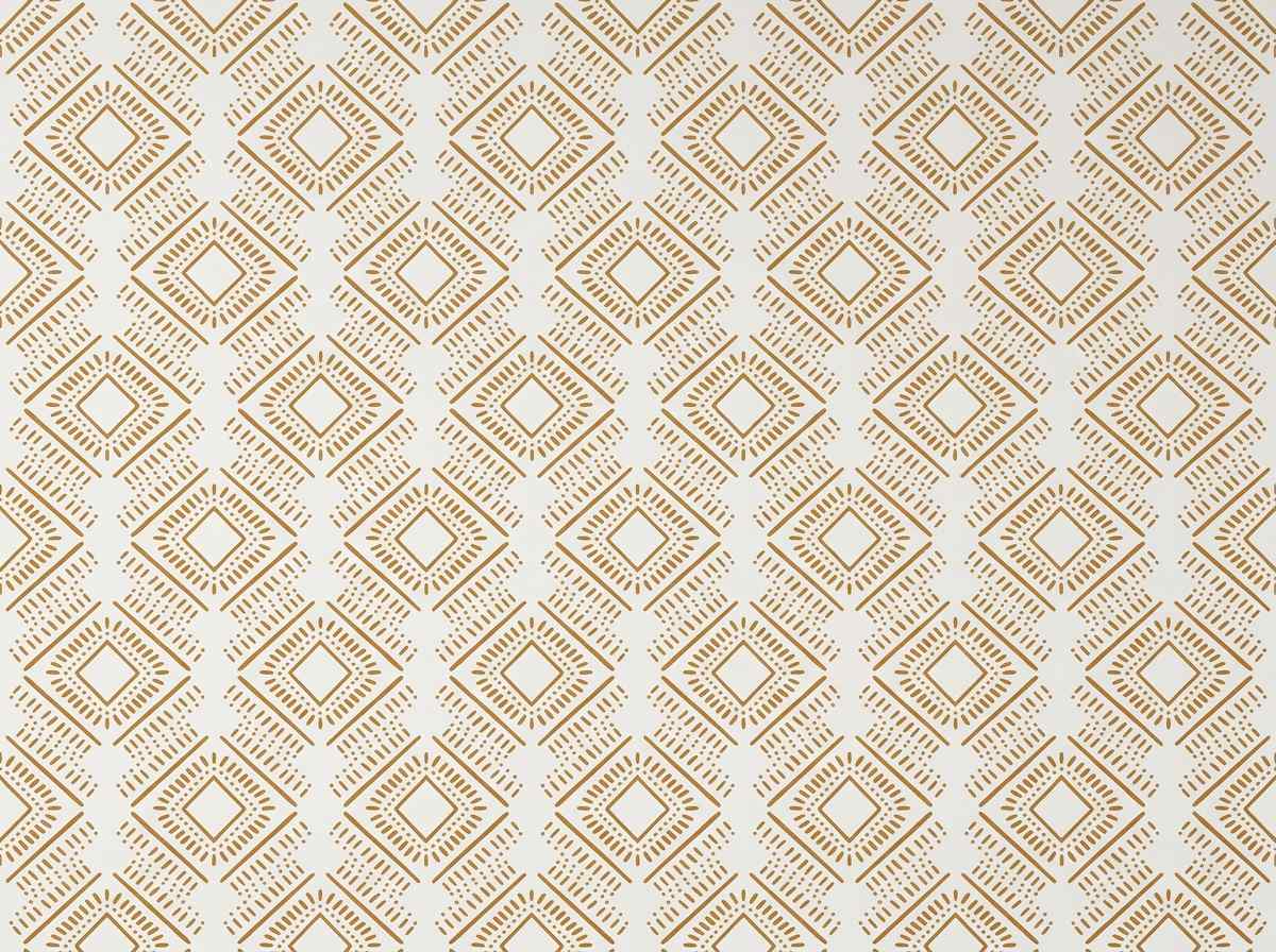 Papier peint scandinave terracotta