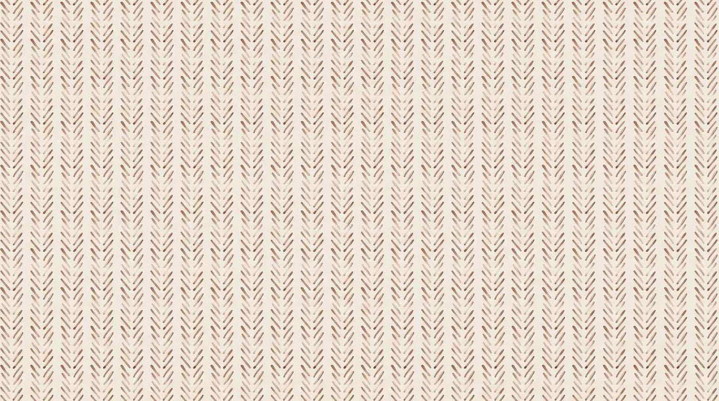 Papier peint tete de lit terracotta