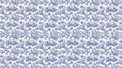 Papier peint toile de jouy animaux