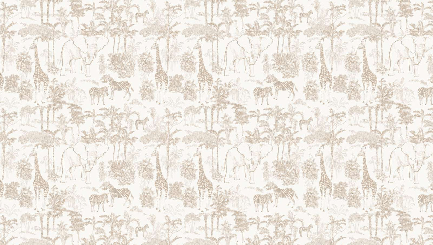 papier-peint-toile-de-jouy-beige-motif