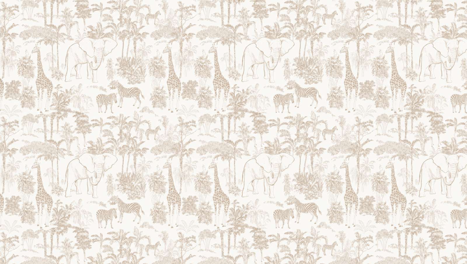 papier-peint-toile-de-jouy-beige-motif