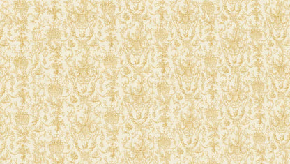 papier-peint-toile-de-jouy-jaune-motif