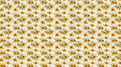 Papier peint tournesol