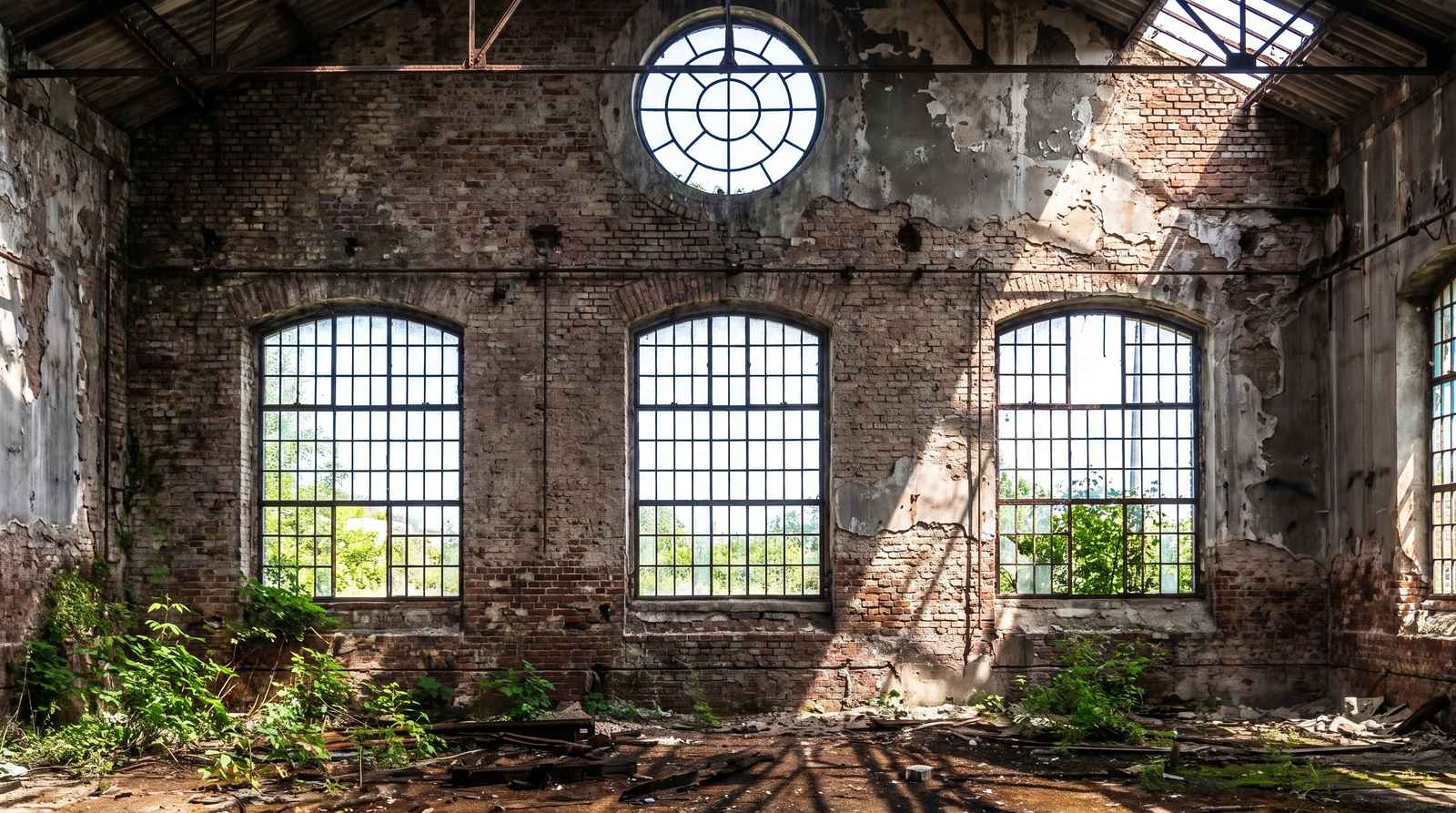 papier-peint-verriere-industriel-motif