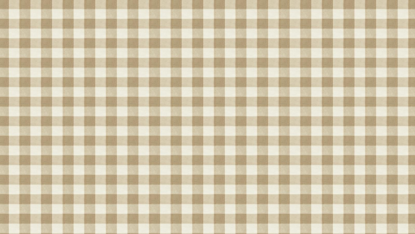 Papier peint vichy beige
