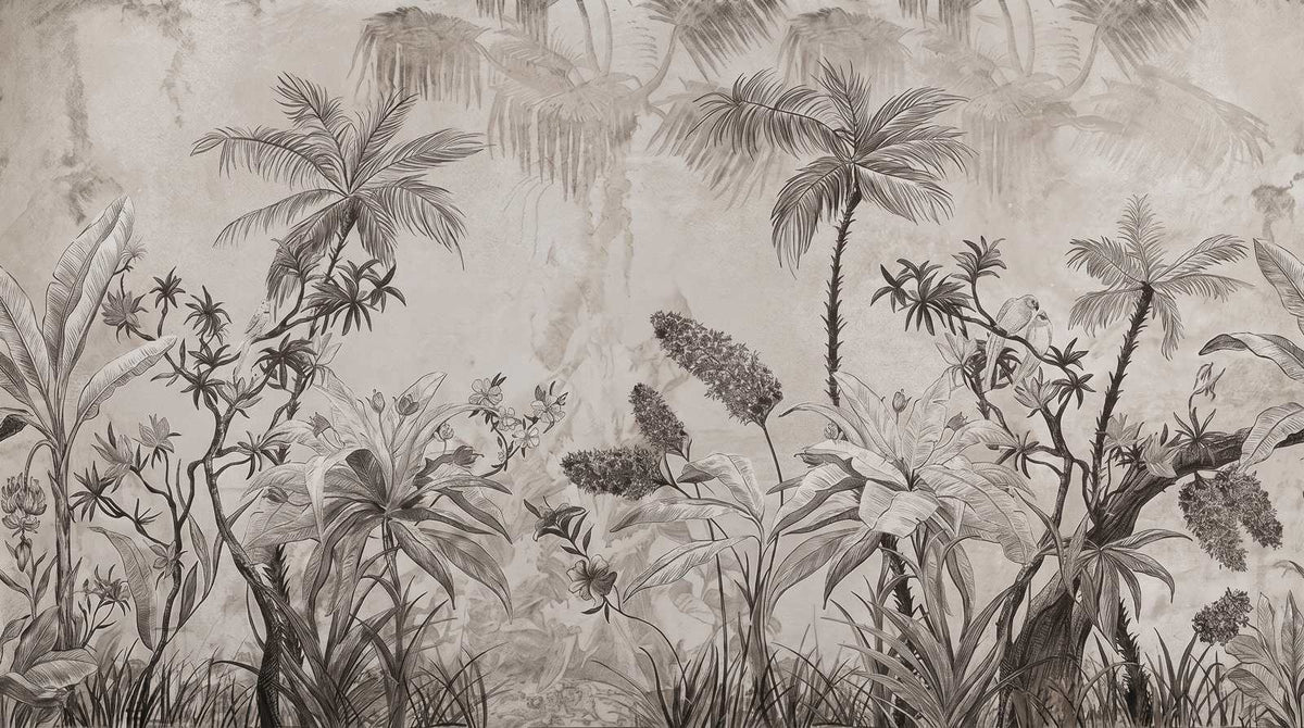 Papier Peint Vintage Jungle