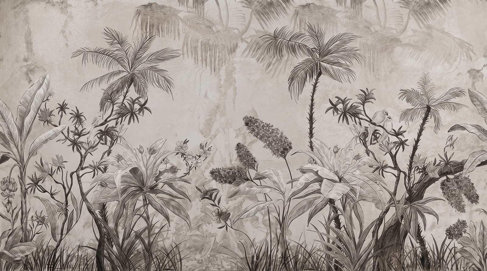 Papier Peint Vintage Jungle