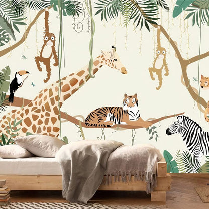 Papier Peint Vintage Savane