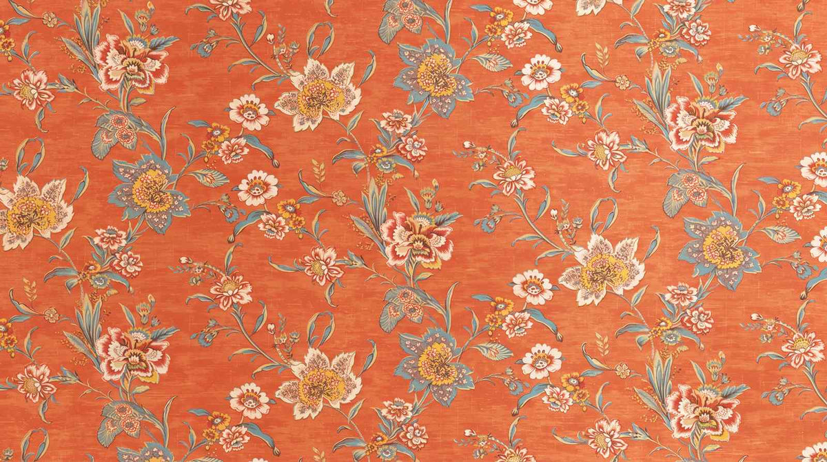Papier peint vintage terracotta