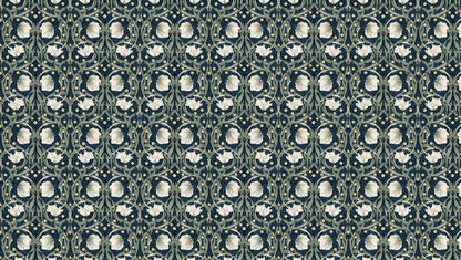 papier-peint-william-morris-bleu-motif