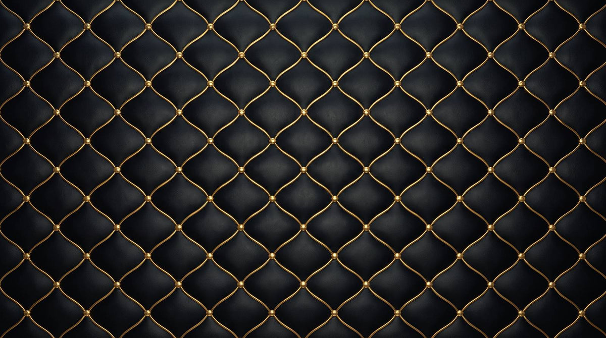 Tete de lit papier peint noir