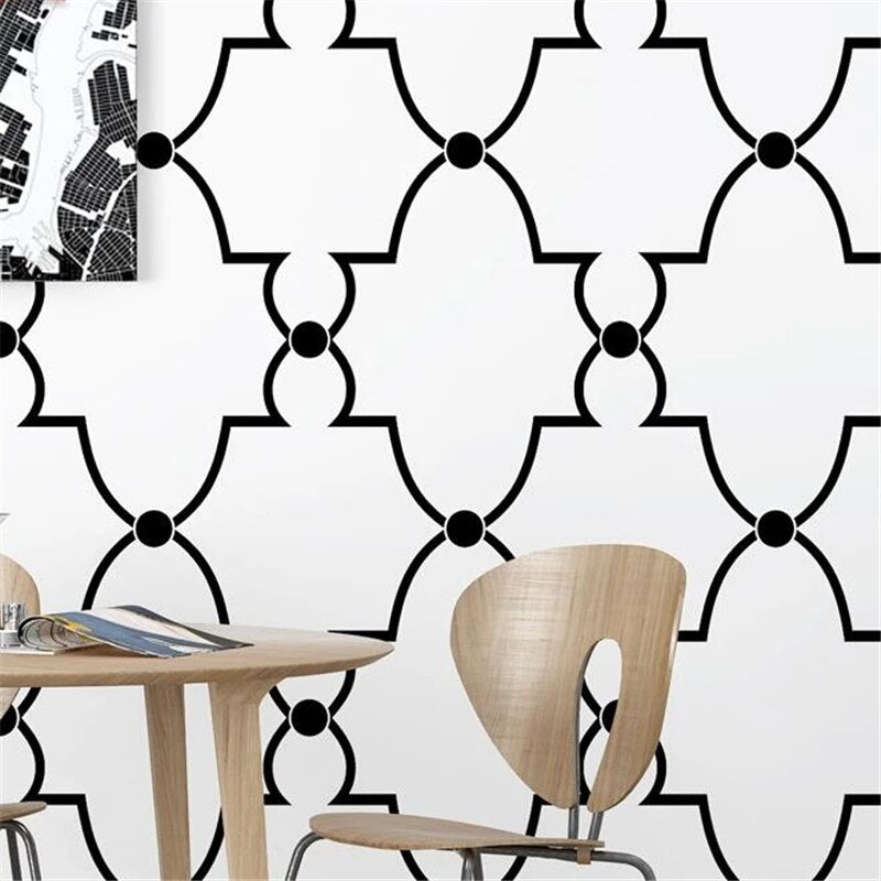 Papier Peint Dessin Noir Et Blanc